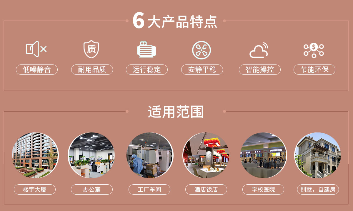 渦旋熱水機組供暖熱水用途多，噪音低  運行穩(wěn)